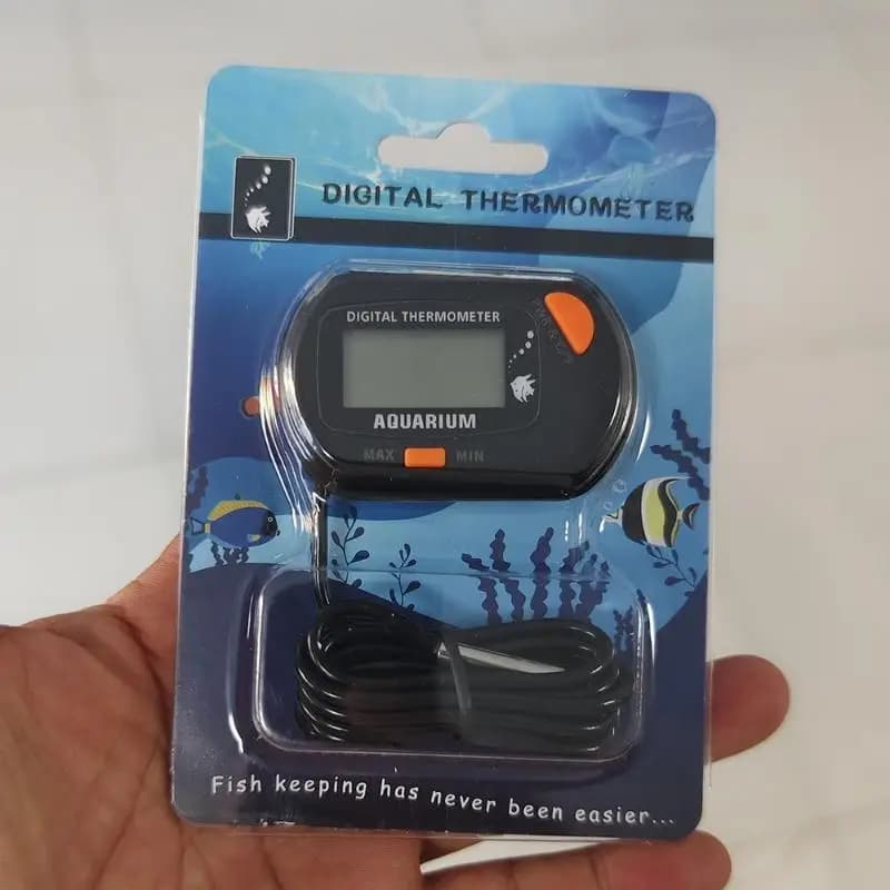 Digital Aquarium Thermometer with Suction Cup