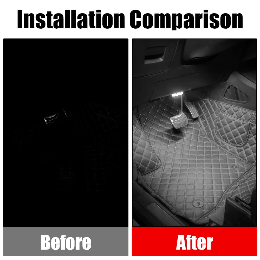 USB Rechargeable Car Touch Light