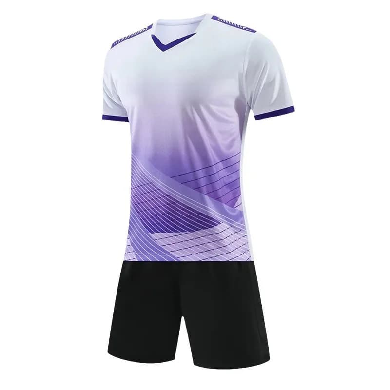 Adult Kids Football Training Jersey Short Sleeve