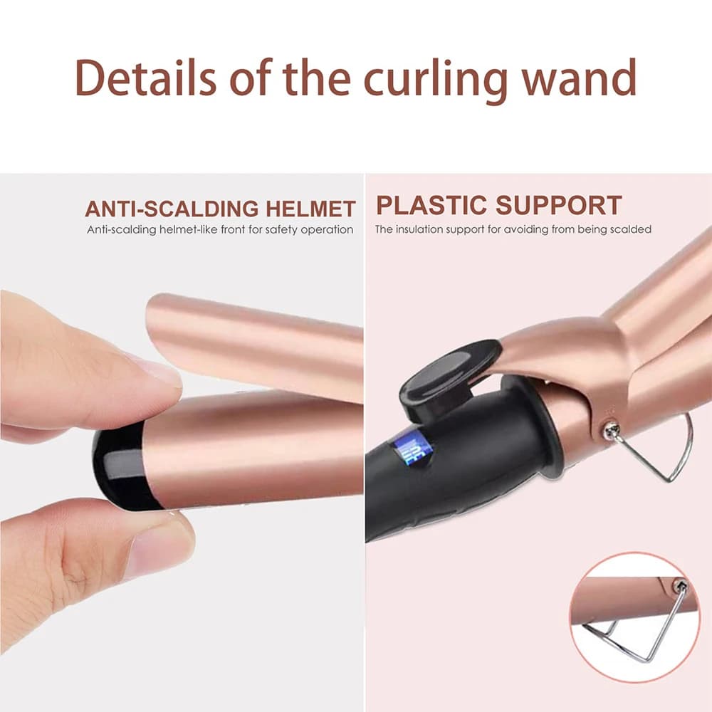 Professional Ceramic Curling Iron 38mm