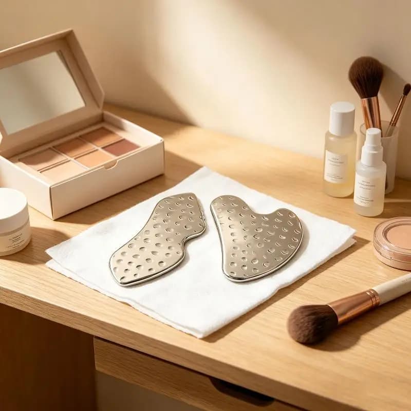 Stainless Steel Honeycomb Gua Sha Scraper