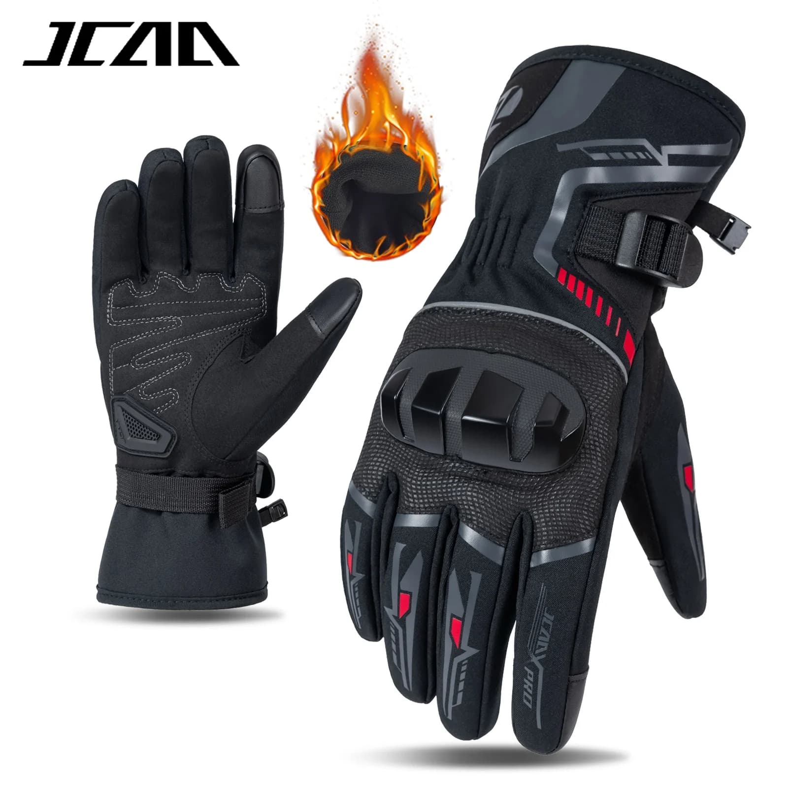 Winter Motorcycle Gloves Waterproof Touchscreen