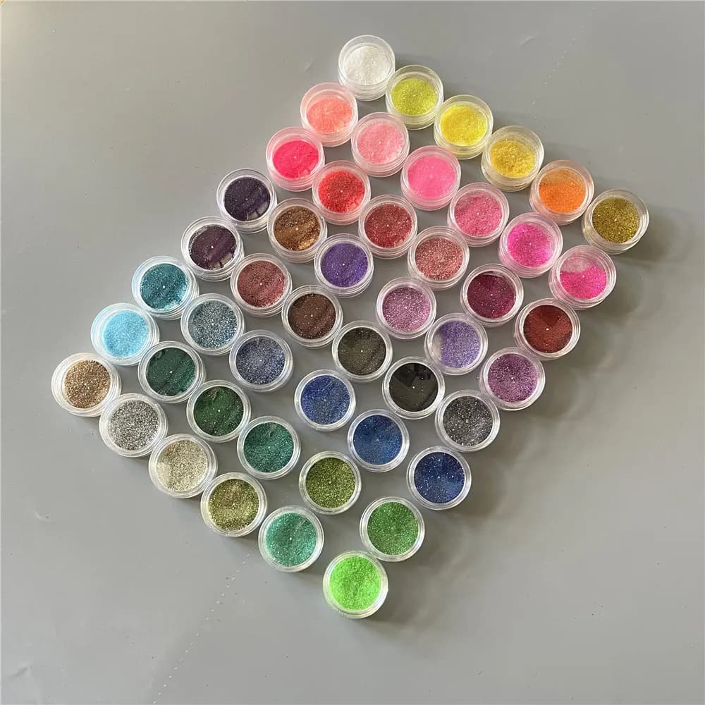 Glitter Chrome Nail Powder Set