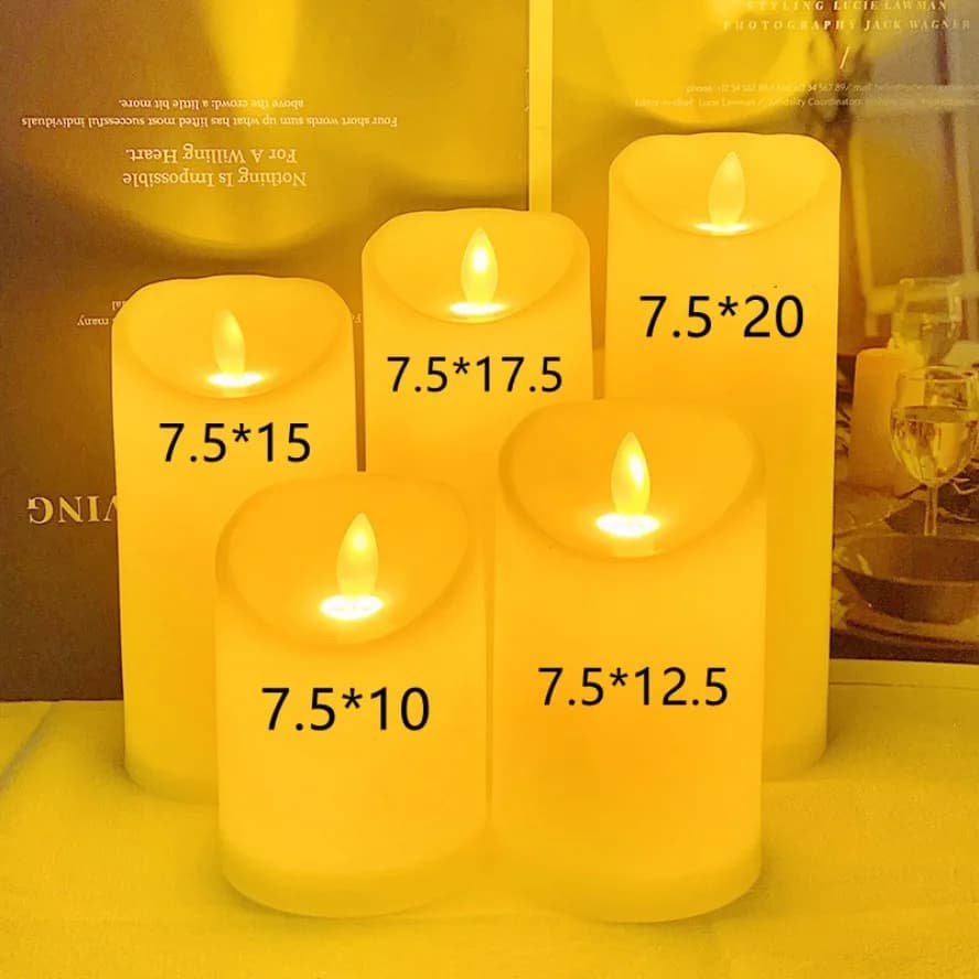LED Flameless Flickering Candle