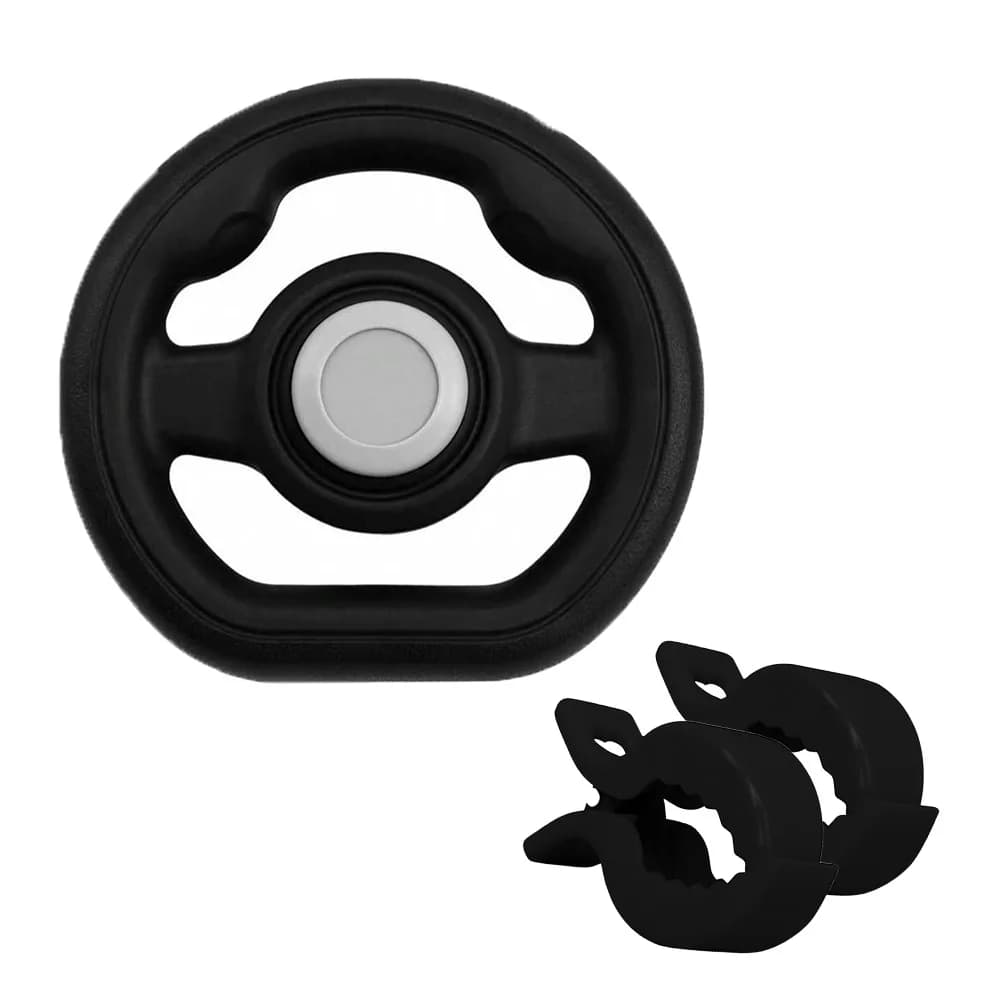 Baby Stroller Steering Wheel with Blanket Clips
