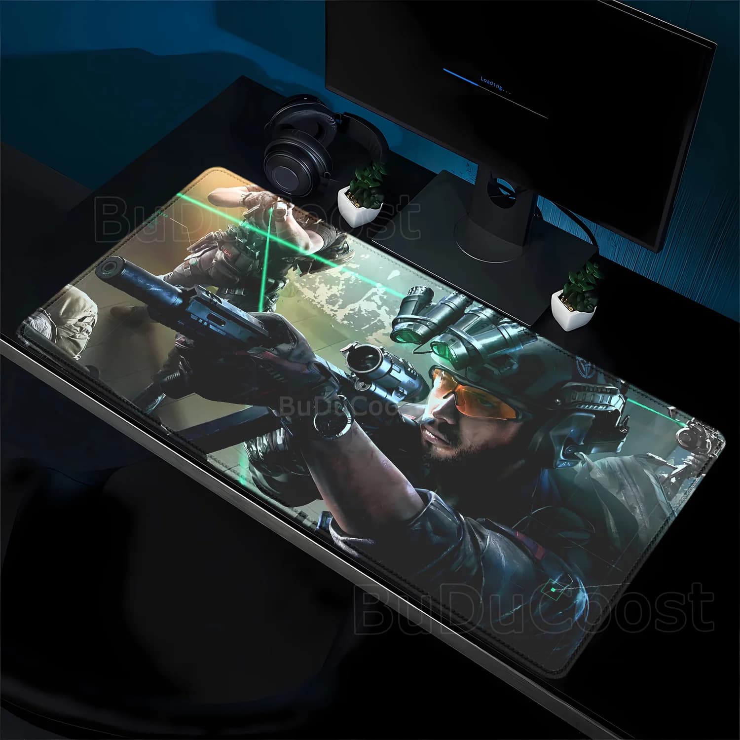 PC Game Delta Force Large mouse pad For Gaming mousepad with Stitched Edges and Non-Slip Rubber Base Extended game accessories