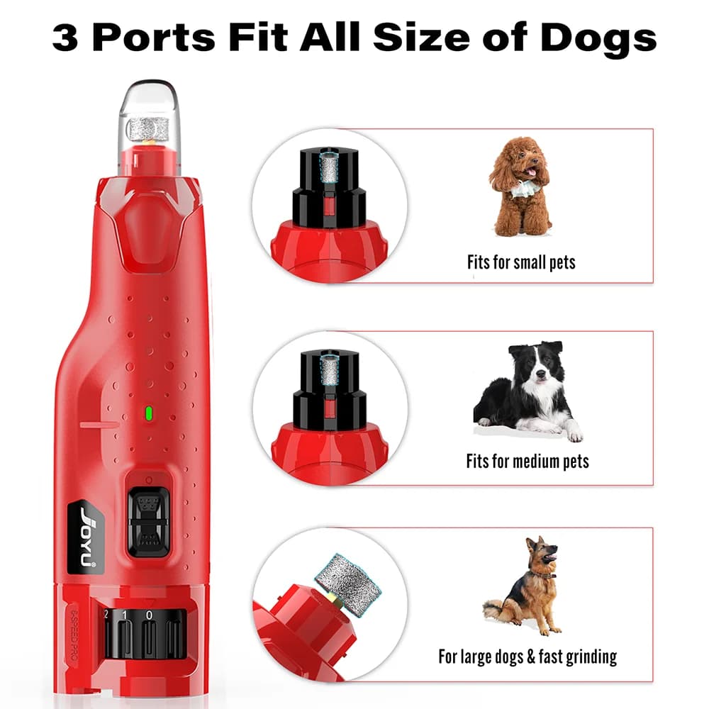 Dog Nail Grinder with LED Light