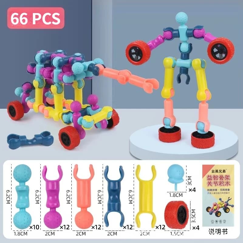 Creative Building Blocks STEM Toy Set