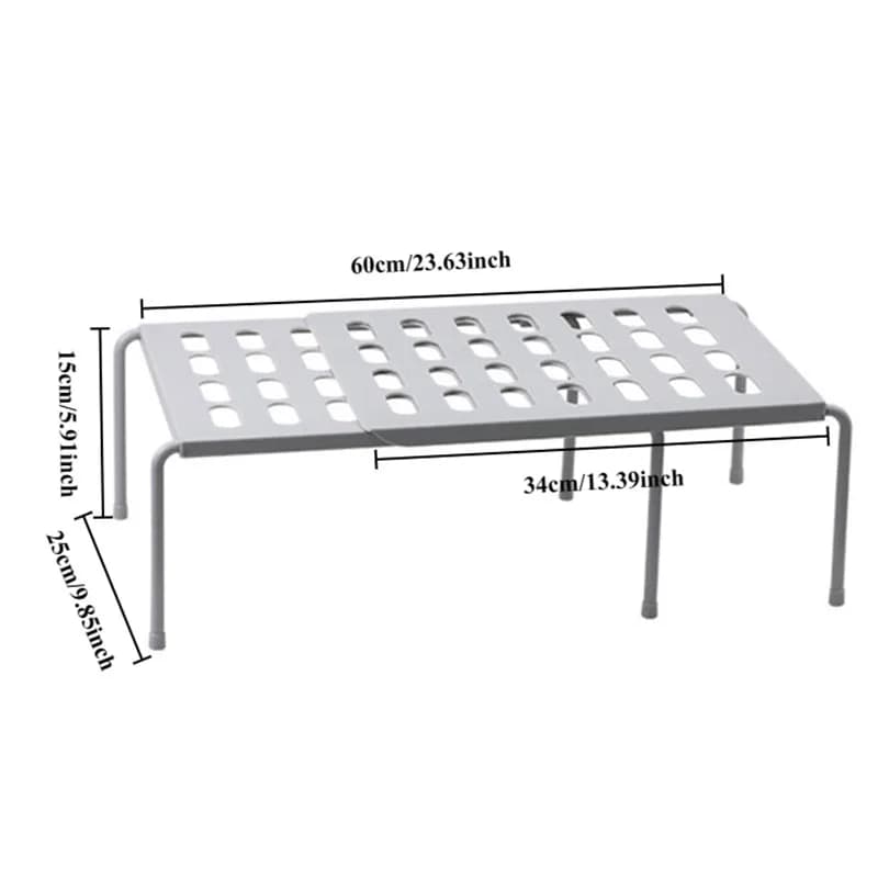 Retractable Kitchen Shelf Organizer