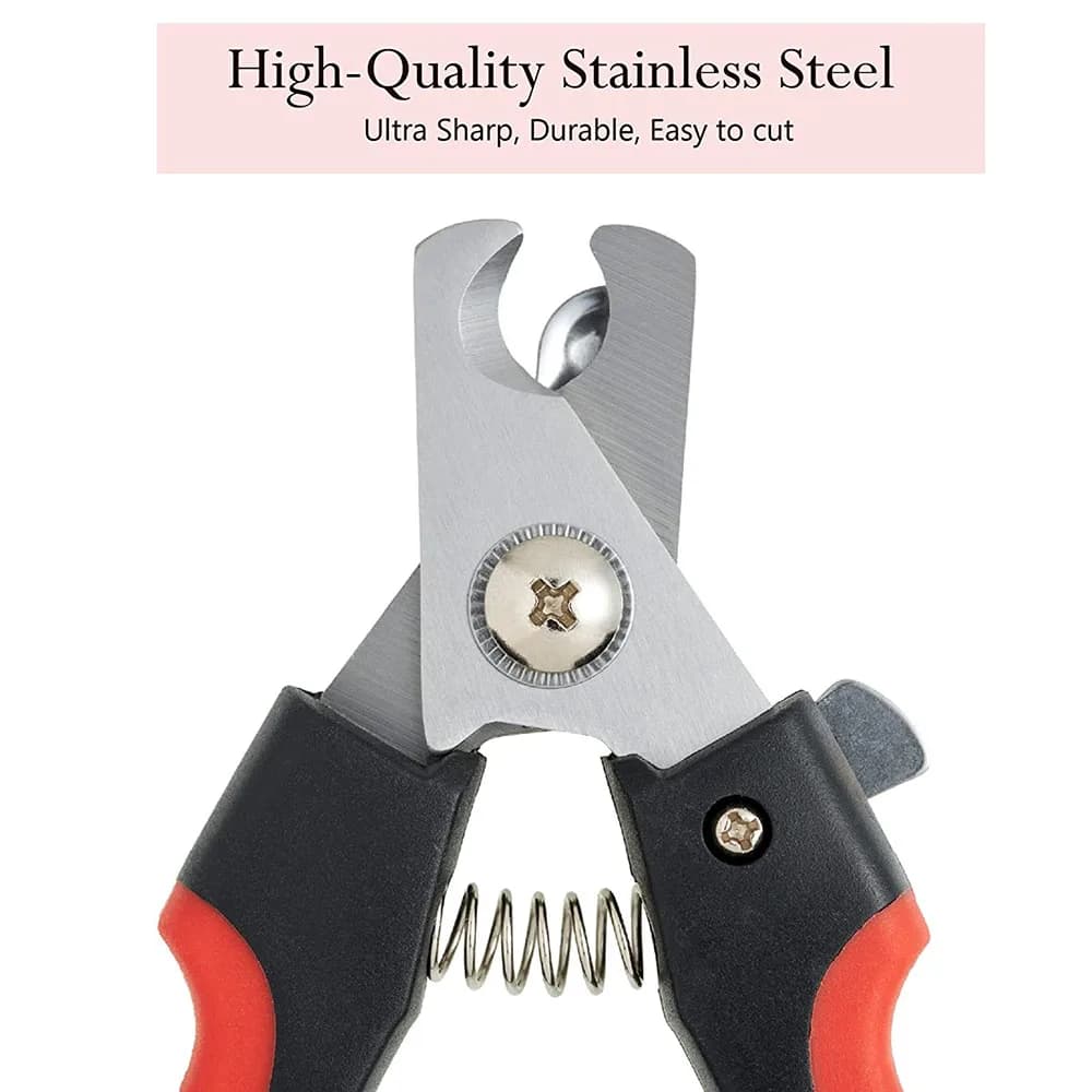 Dog Nail Clippers with Quick Sensor Safety Guard