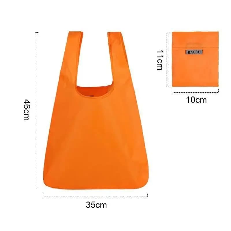 Reusable Foldable Canvas Shopping Tote