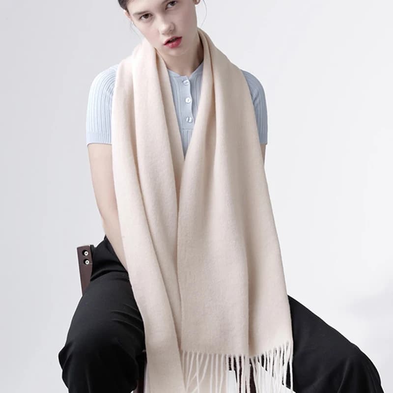 Women's 100% Wool Winter Scarf