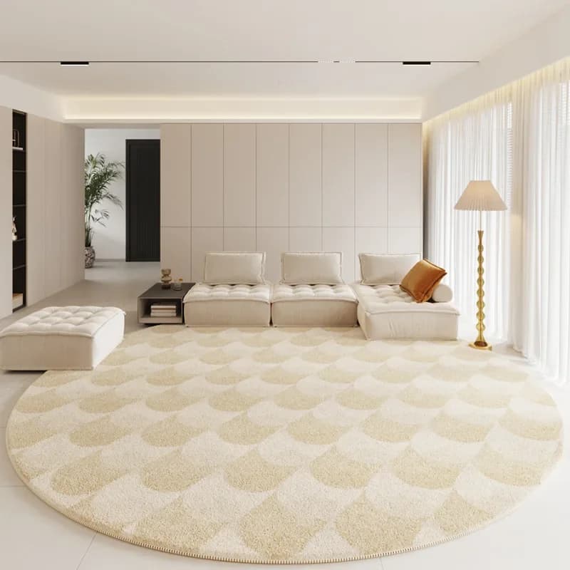Soft Fluffy Round Floor Rug