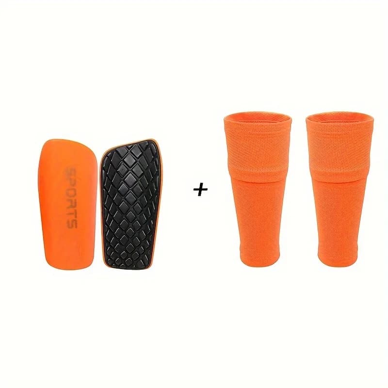 Sports Set Soccer Shin Guard Leg Cover Independent Pocket Anti-Drop Elastic Breathable Unisex Football Protective Gears