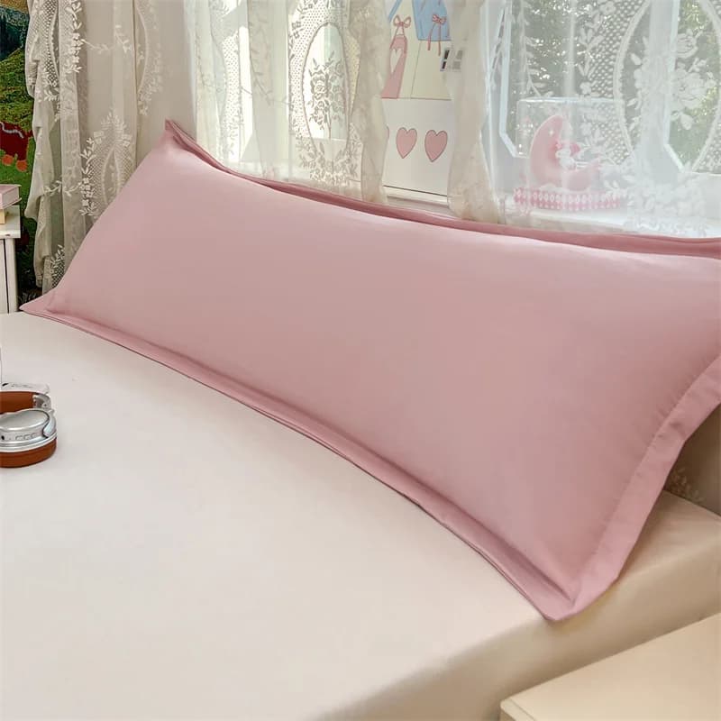 Couples Sharing Pillowcase Queen Long