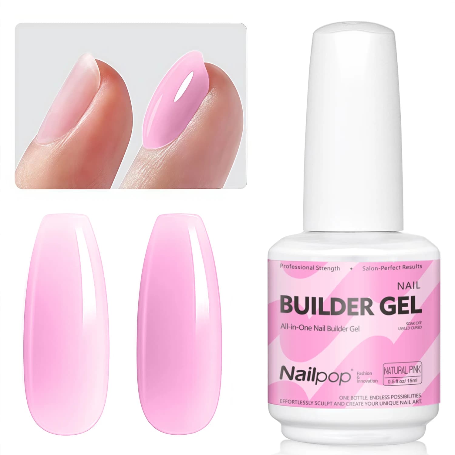 Builder Nail Gel 4-Color Multi-Use Set