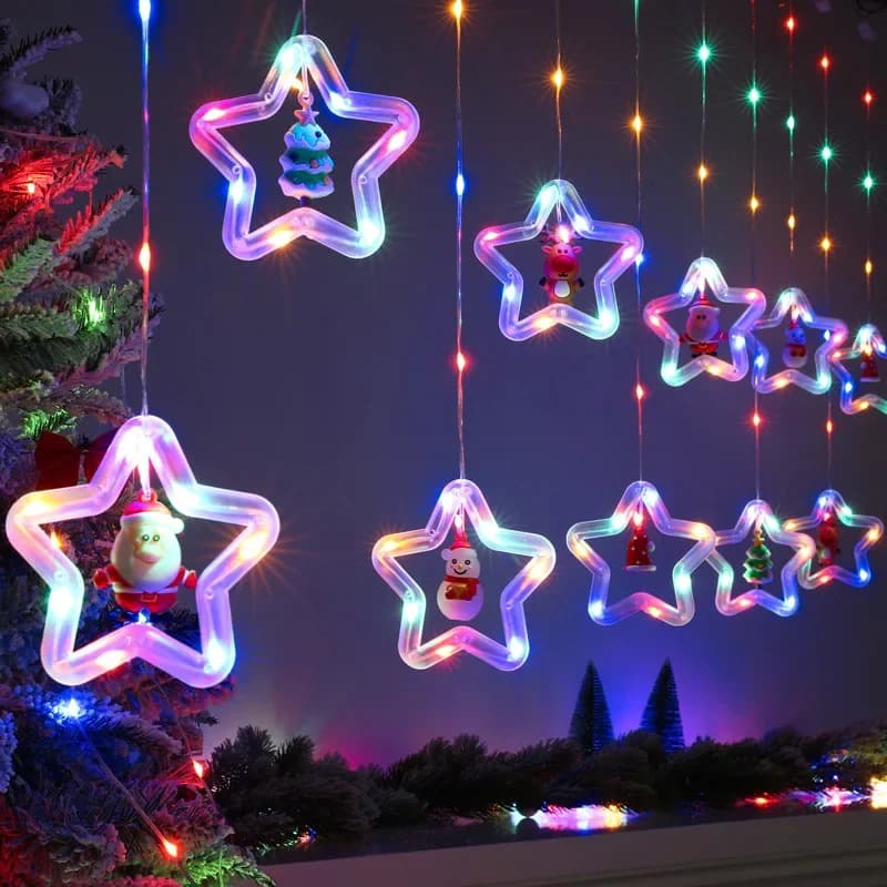 Christmas LED Strip Lights with Remote Control