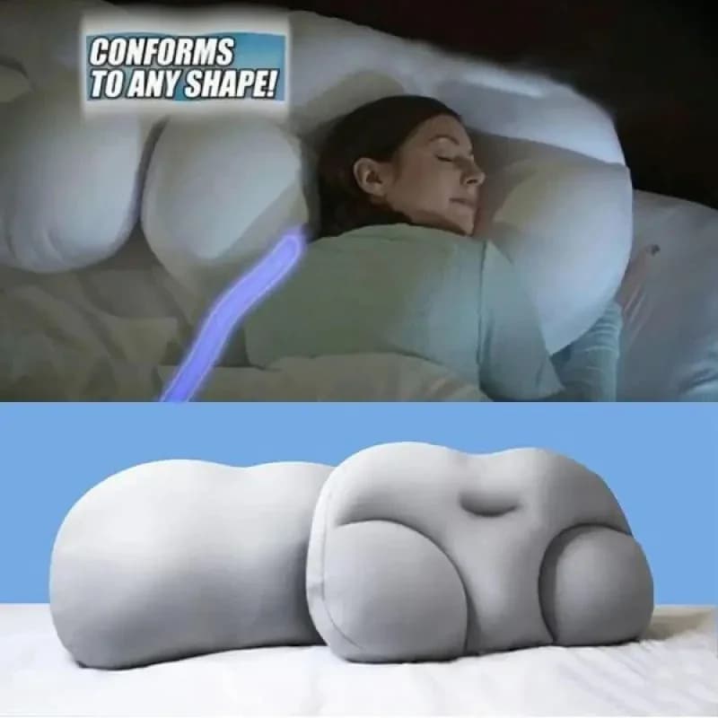 Egg-Shaped Memory Foam Pillow