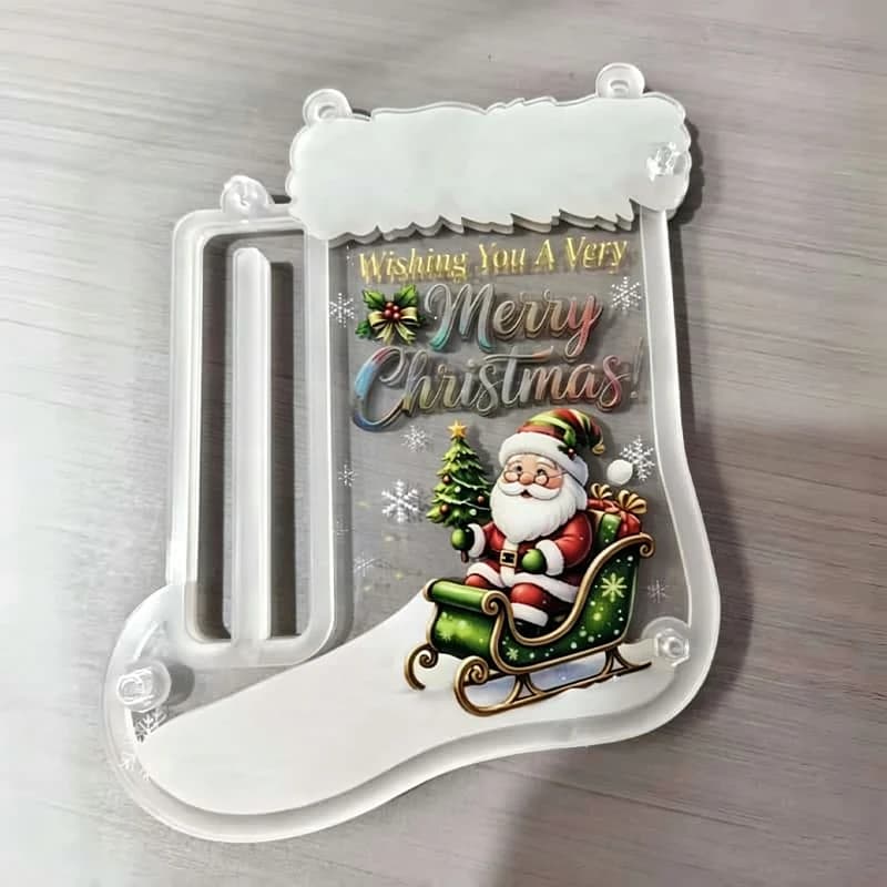 Christmas Stocking Cash Pendant Money Holder