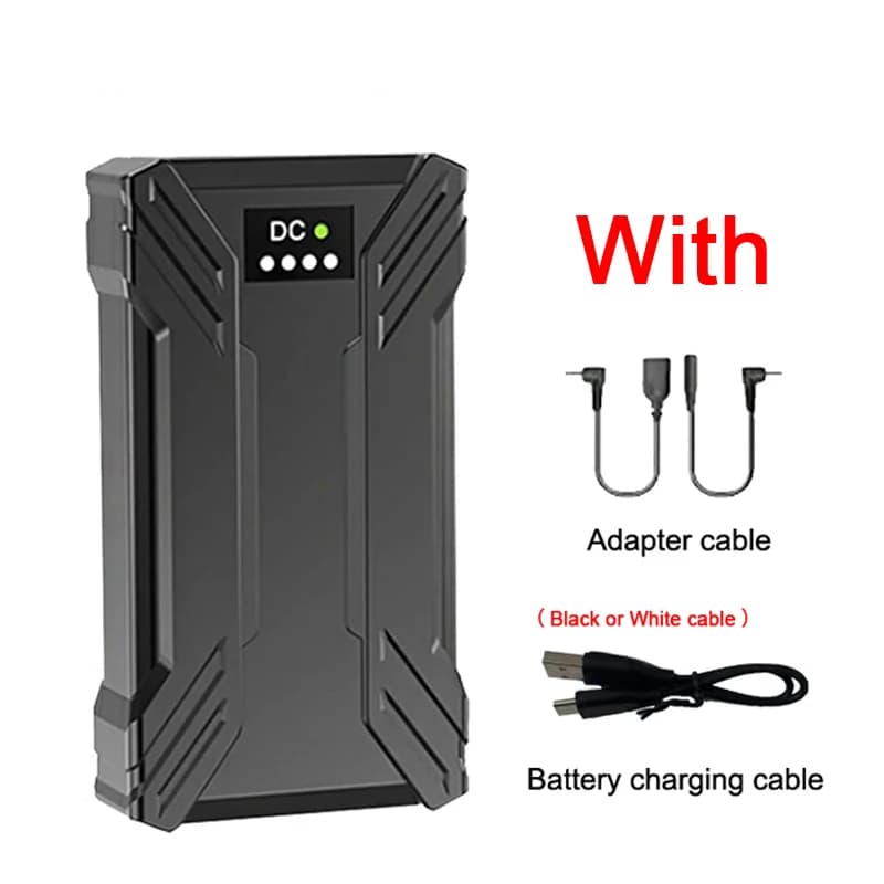 Dual-Mode Power Bank with Cooling Fan and Heated Vest Support