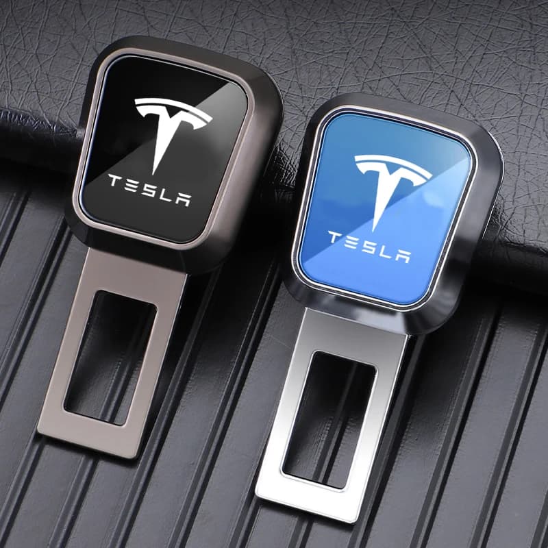 Car Safety Buckle Clip Seat Belt Extender Accessories For Tesla Model 3 Y S X Cybertruck Car Interior Accessories.