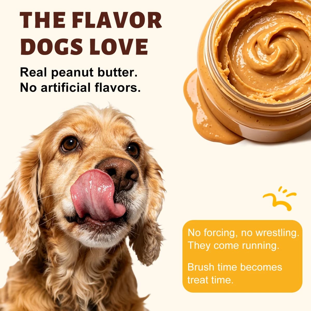Dog Toothpaste Dental Care Kit Peanut Butter