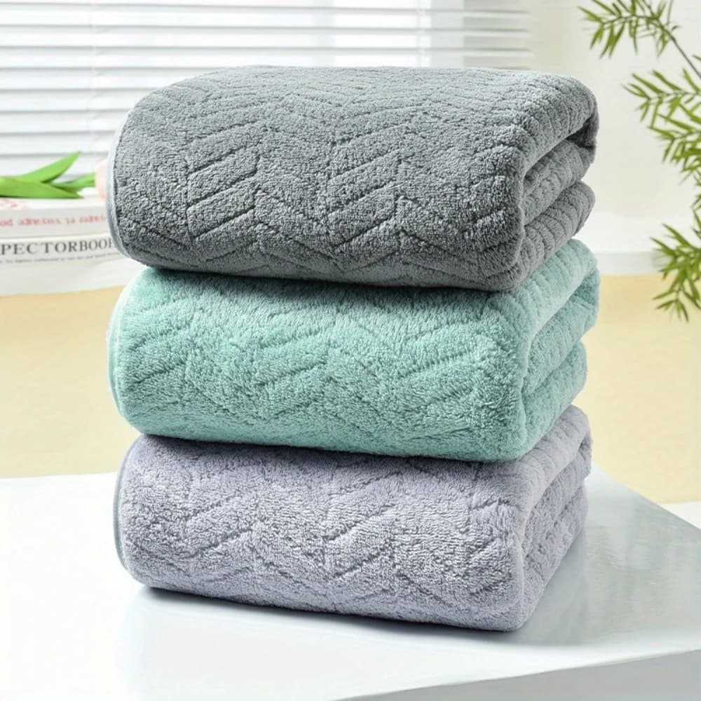 Large Heavyweight Quick-Dry Bath Towel