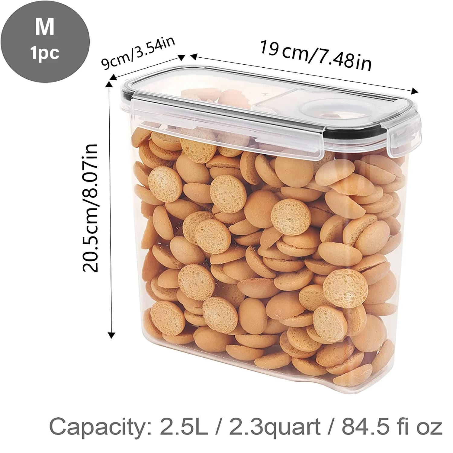 Airtight Cereal Storage Containers