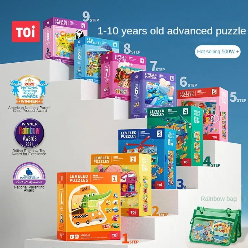 TOI Step 1–9 Leveled Progressive Puzzles
