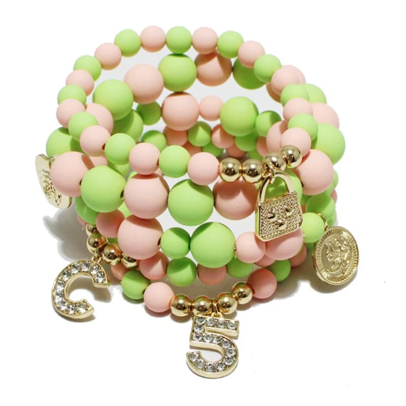 Bohemian Stretch Beaded Bracelets Set