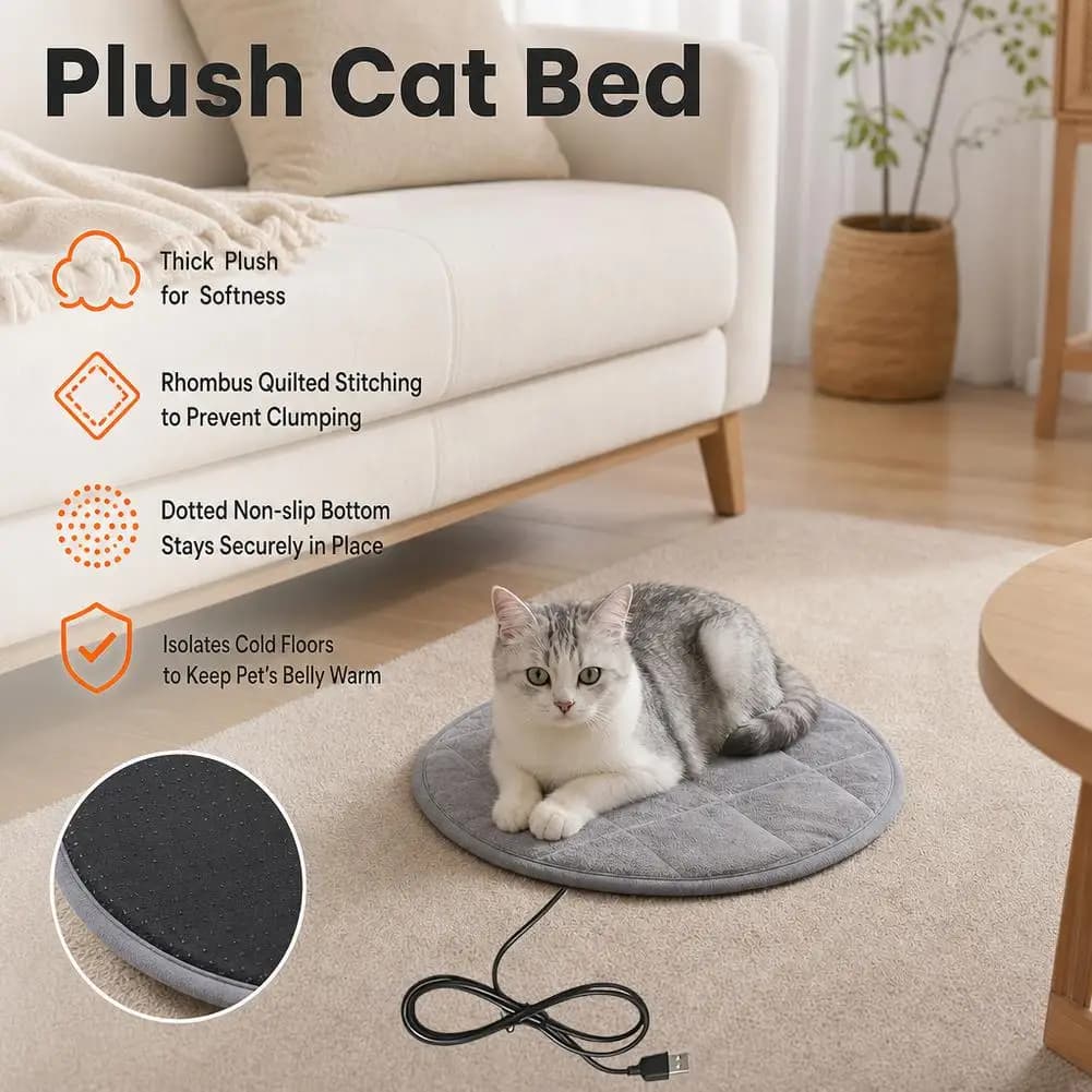 USB Heating Pad for Cats and Small Dogs