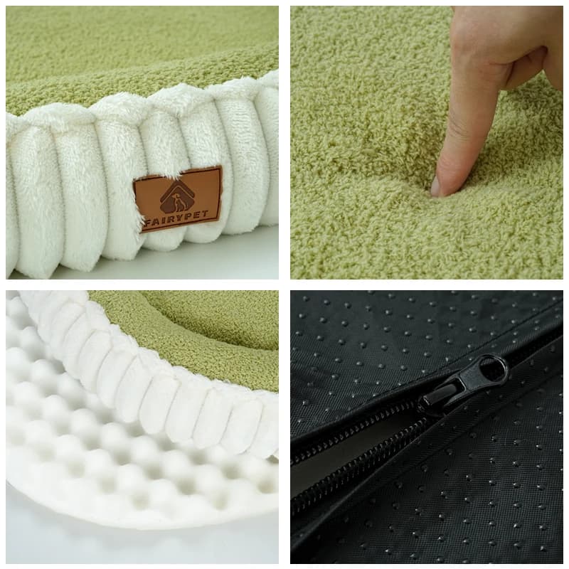 Winter Orthopedic Dog Bed with Egg Crate Foam