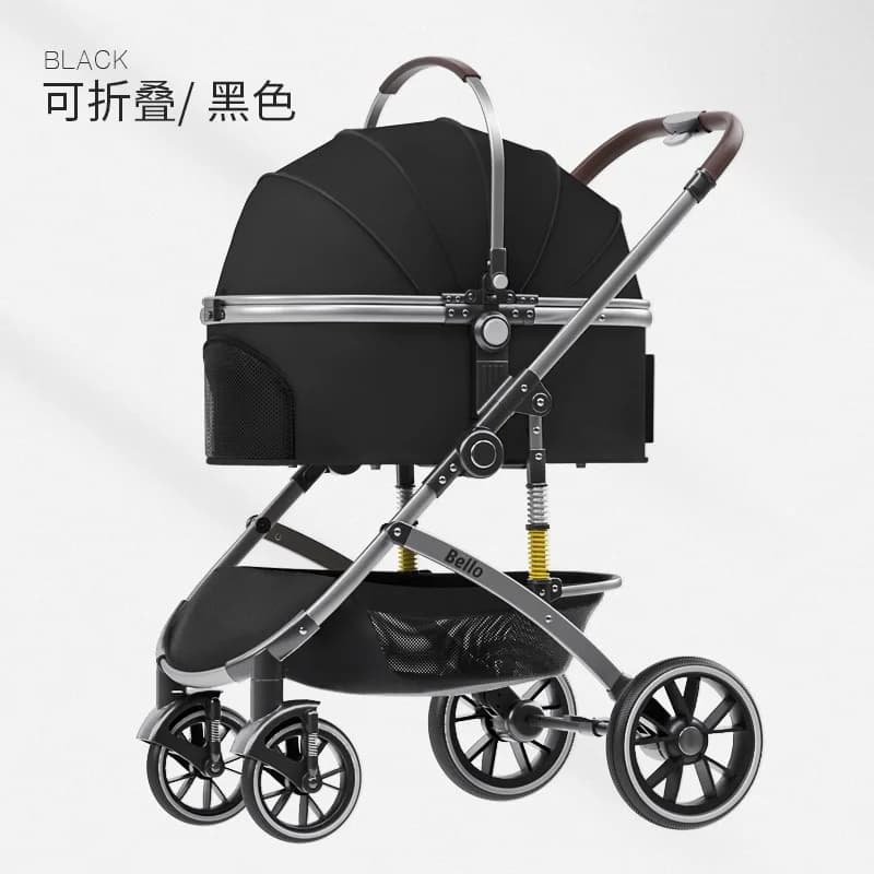 carrinho pet (Ready to Ship) Luxury Pet Trolley Manufacture Pet Stroller Dog Cat Trolley Pet Carriers & Travel Products