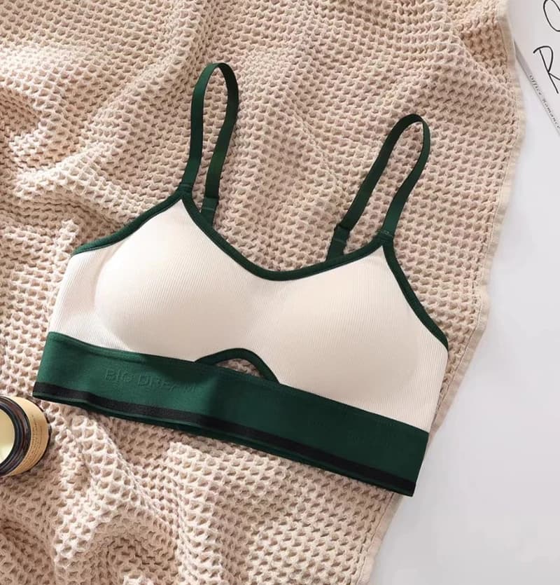 Women's Rimless Push-Up Sports Bra