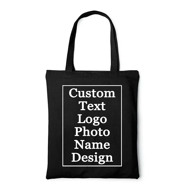 Canvas Shopper Tote Bag