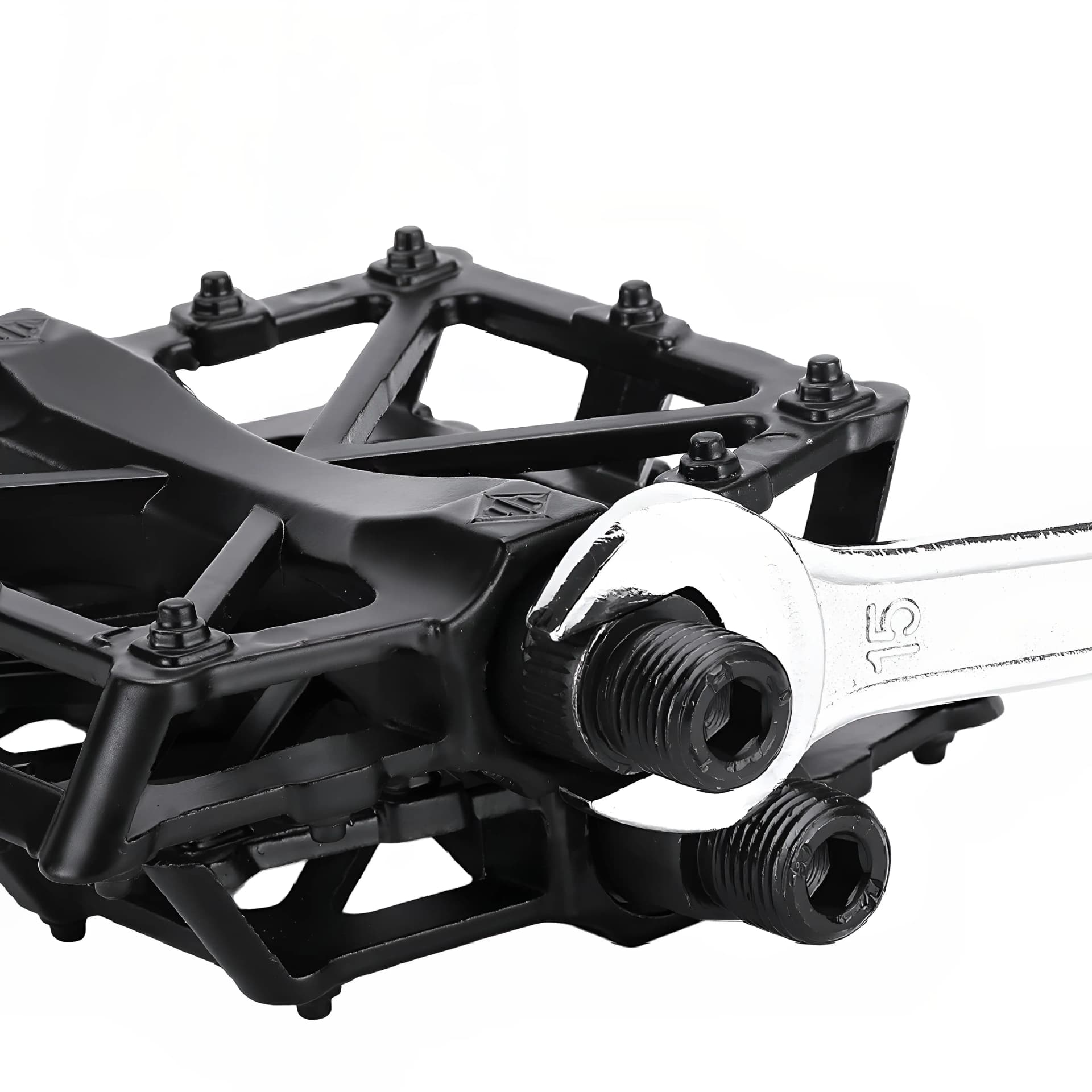Aluminum Alloy Bicycle Pedals with Ball Bearings