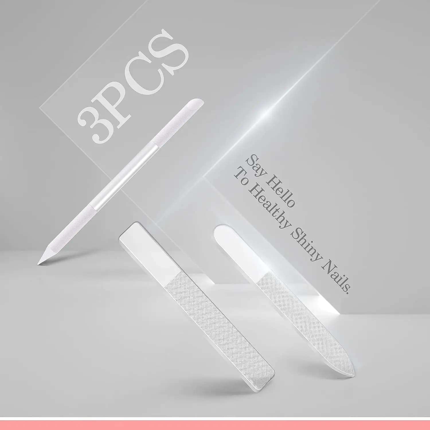 Glass Nail File and Cuticle Tool Kit