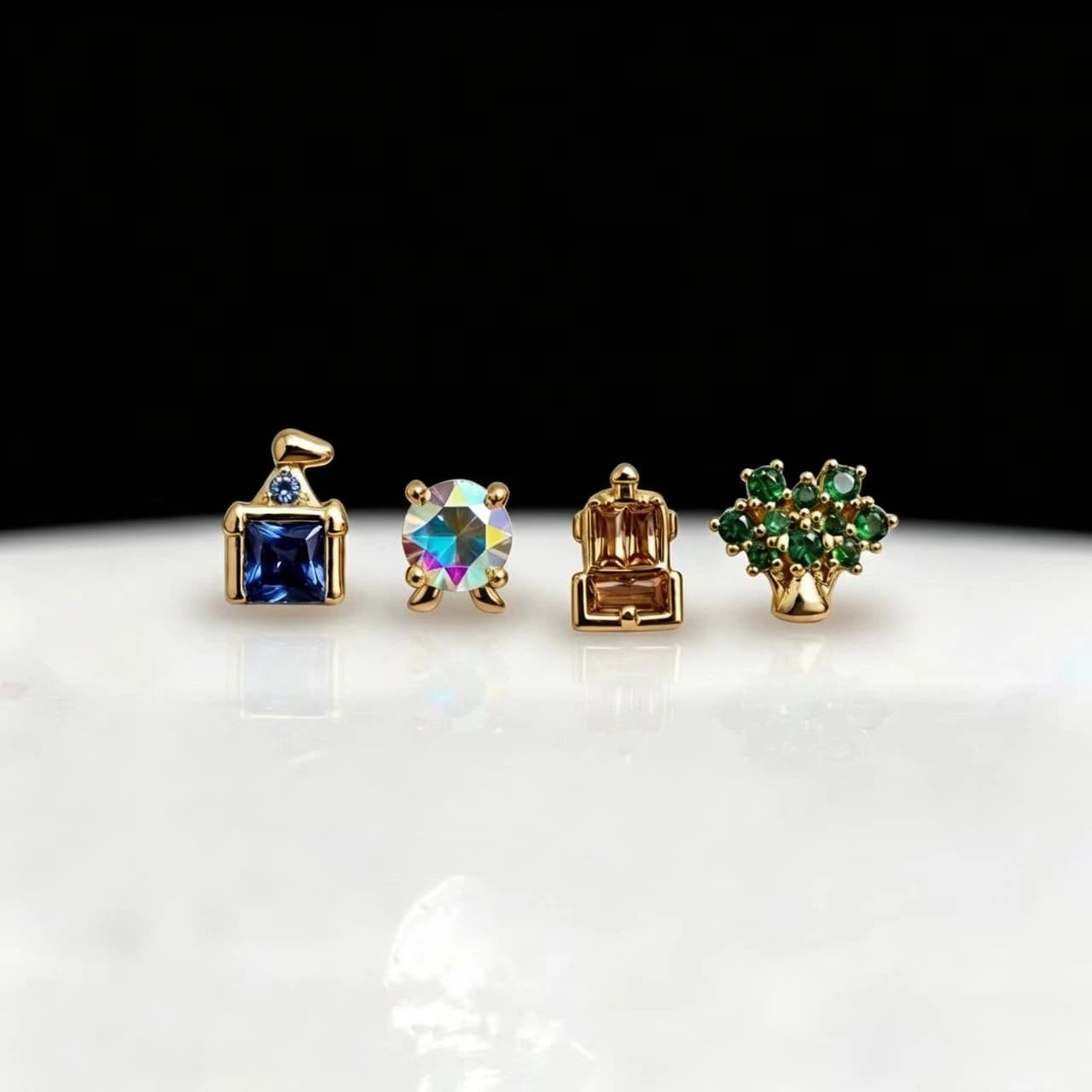 Amusement Park Stud Earrings