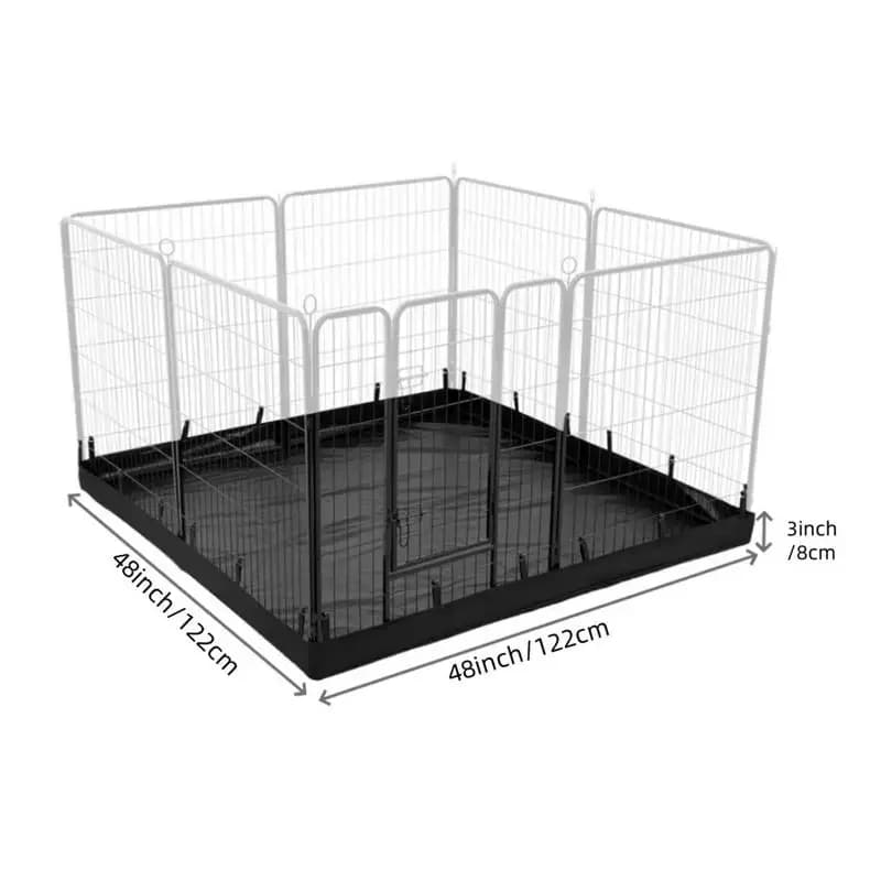 Dog Playpen Mat Waterproof Washable Oxford Cloth