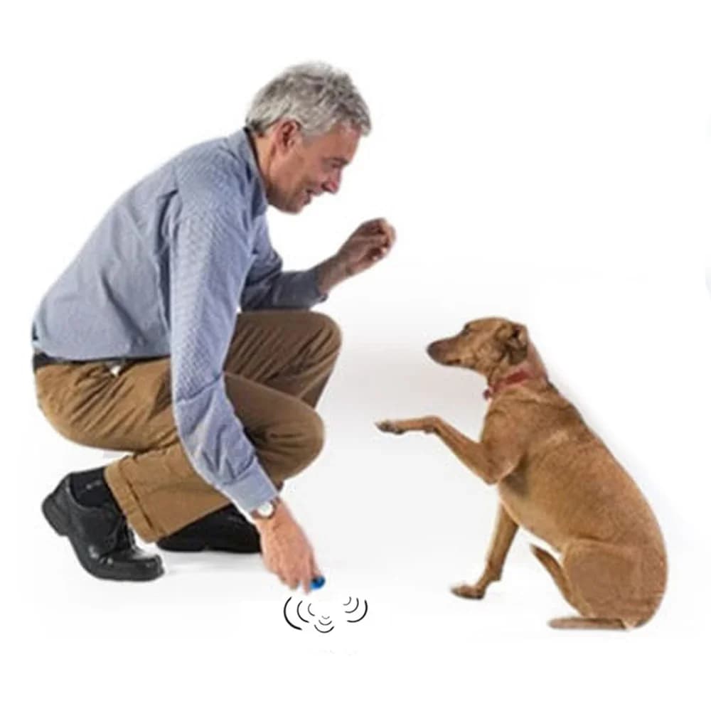 2-in-1 Pet Training Clicker and Whistle