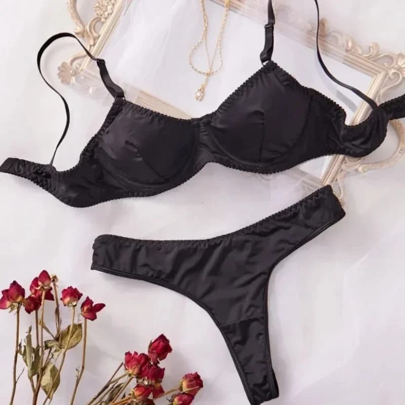 Women's Smooth Bra and Panty Set