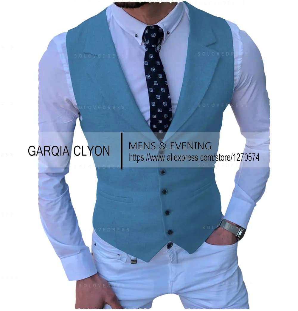 Men's Classic Single Breasted Vest Waistcoat