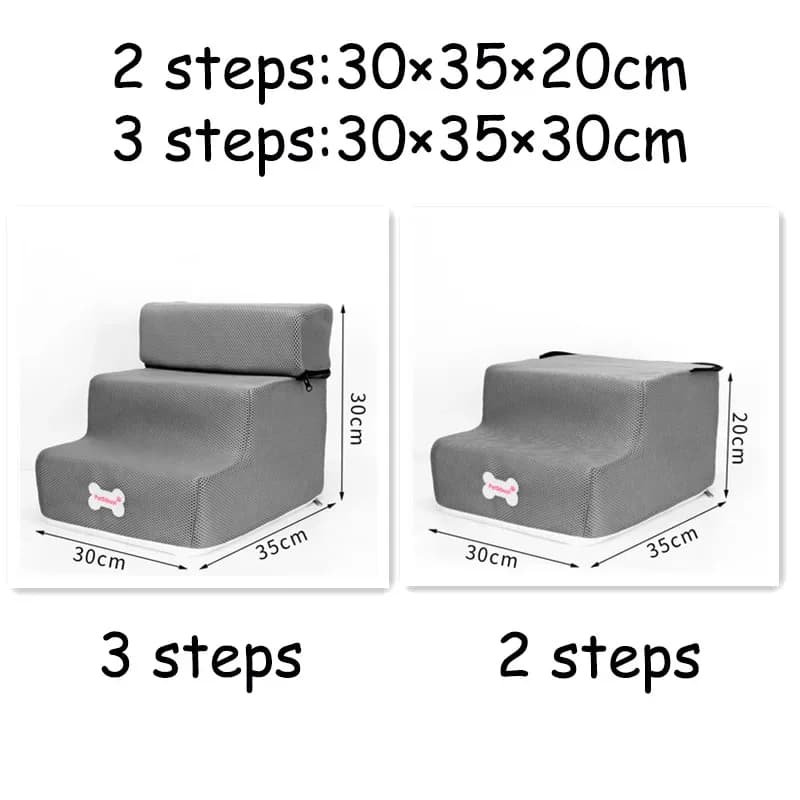 Pet Stairs With Anti-Slip Steps