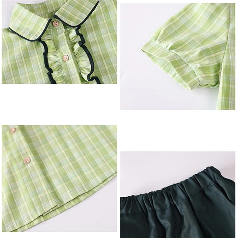 School Uniform Two-Piece Clothing Set Kids