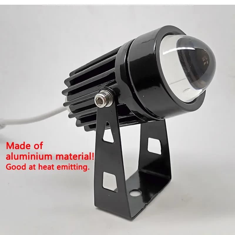 LED de pared para exteriores, iluminación de paisaje de 9W, 12W, 220V, rojo, verde, azul, RGB, IP66, impermeable, luces de un h