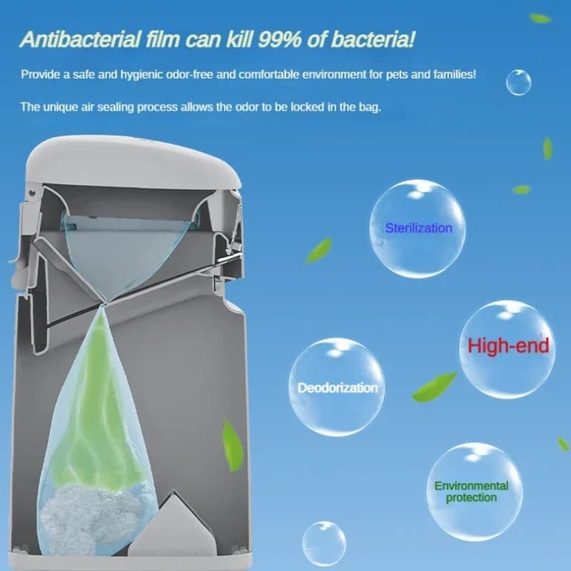 Antibacterial Deodorizing Litter Box Liners