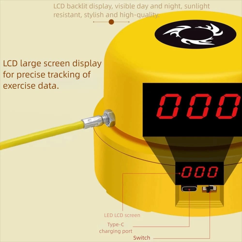 Electric Jump Rope Machine with Remote Control