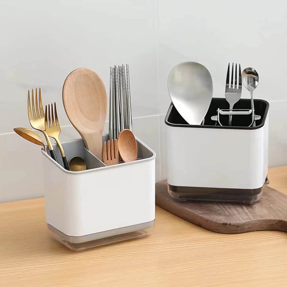 Multi-Functional Utensil and Tableware Drain Rack