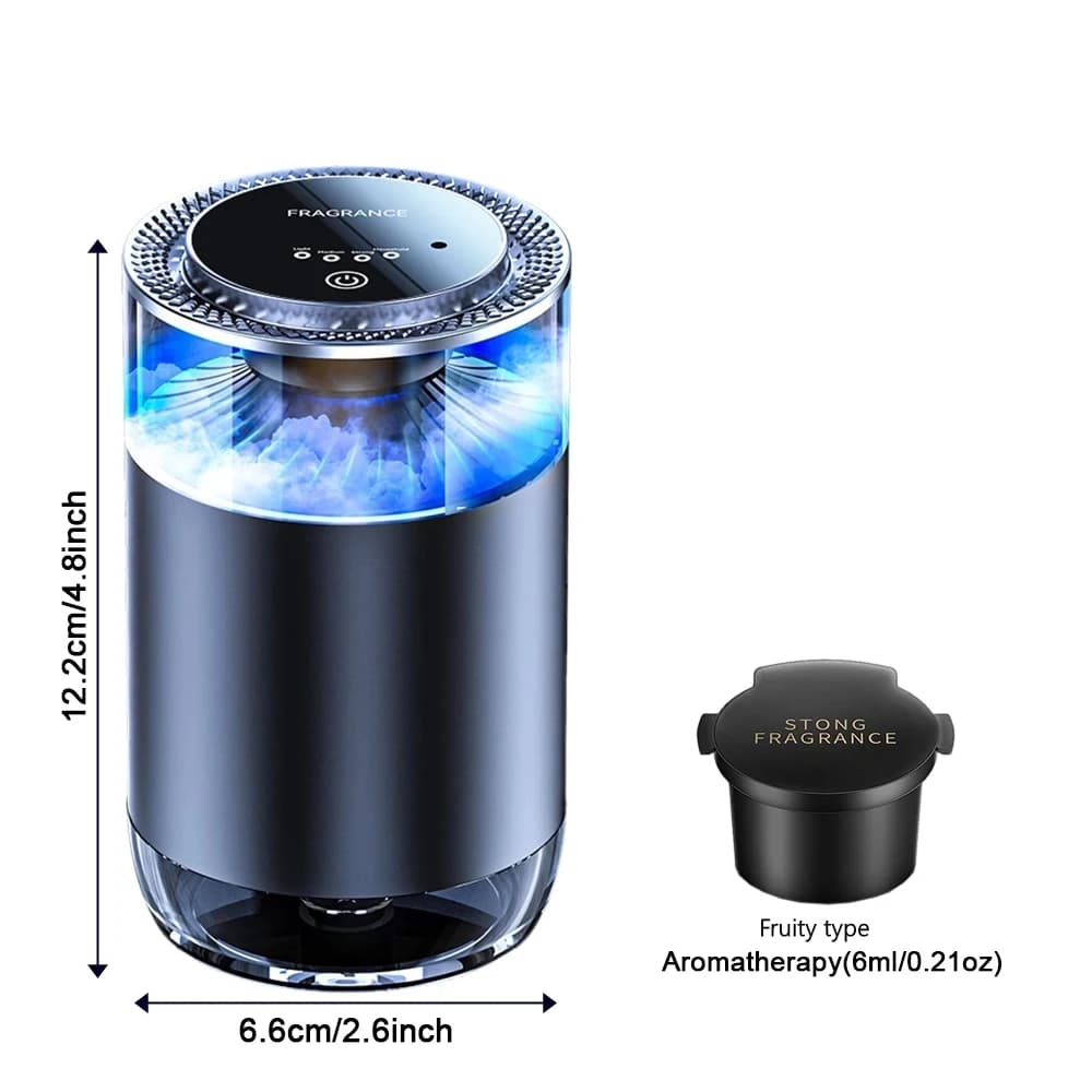 Smart Car Air Freshener with Ambient Light