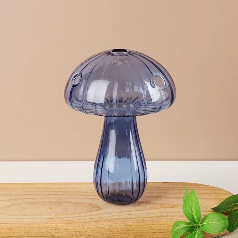 Mushroom Glass Vase